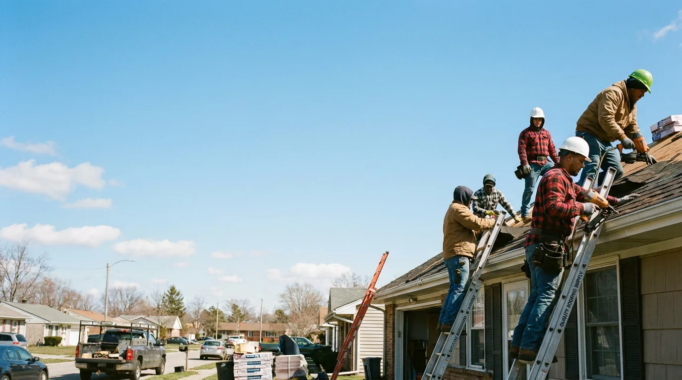 Roofing in Red House, WV near me